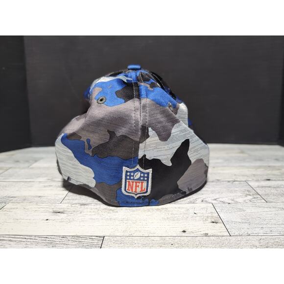 New Era 39THIRTY 2022 NFL Los Angeles Rams Training Camp Flex-Fit M/L Hat - Picture 3 of 5